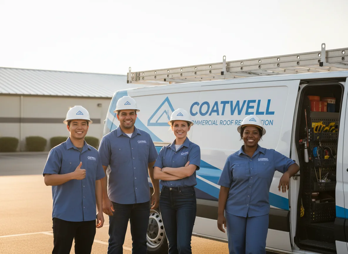 Commercial roof coating company in Darlington, WI